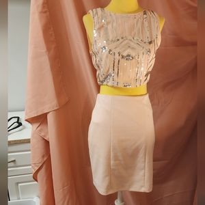 Formal Sequin Mini Dress